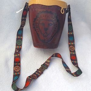 NWOT Disney Parks Animal Kingdom Lion King Popcorn Bucket with Neck Strap